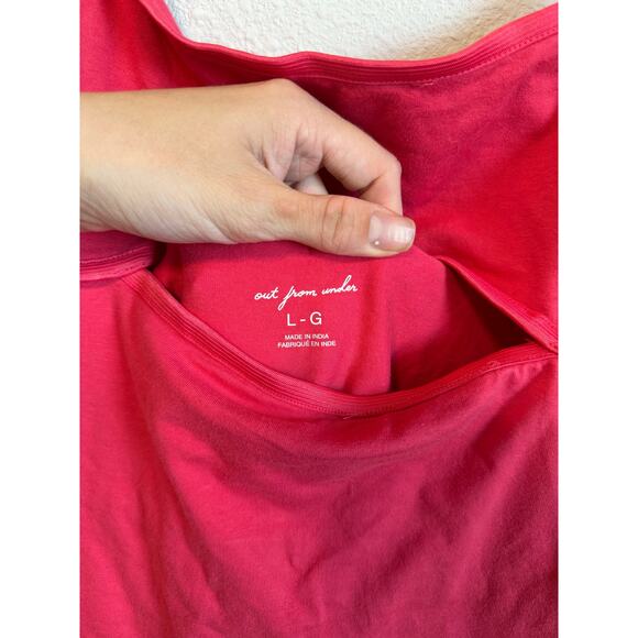 Out From Under Urban Outfitters Women's Harri Cutout Pink Dress - Size:L - NWT - Picture 7 of 8